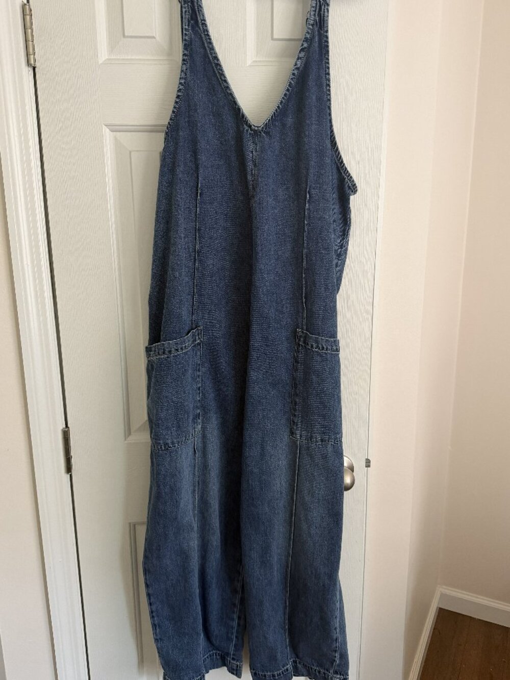 Coldwater Creek Easy Denim Jumpsuit XL